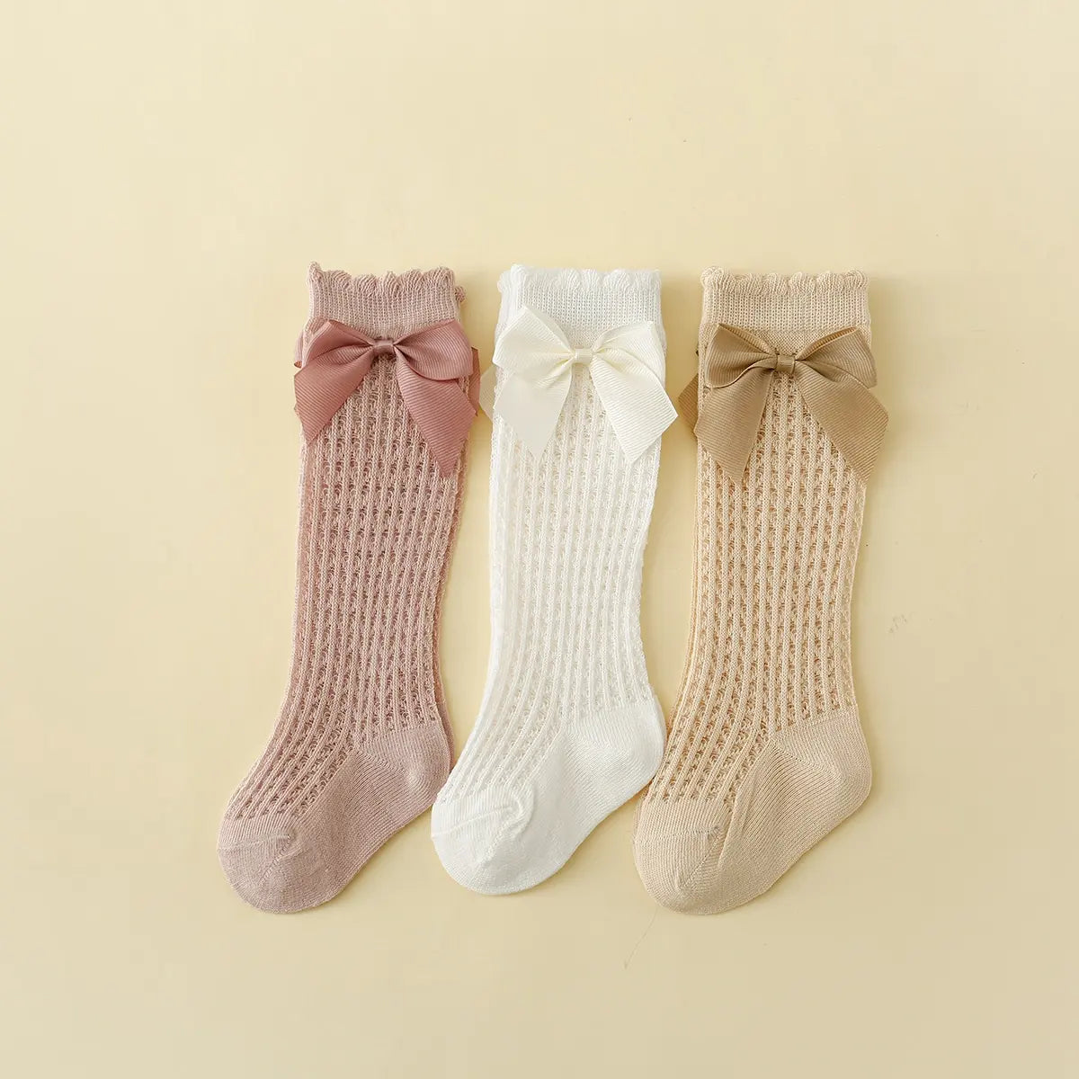 Cotton Baby Girls Socks with Bows - Kindle Kids ABC - view 6