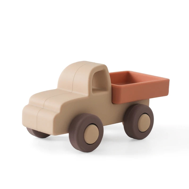Montessori Silicone Car Teether — Sensory Baby Toy 0-12M - photo 8