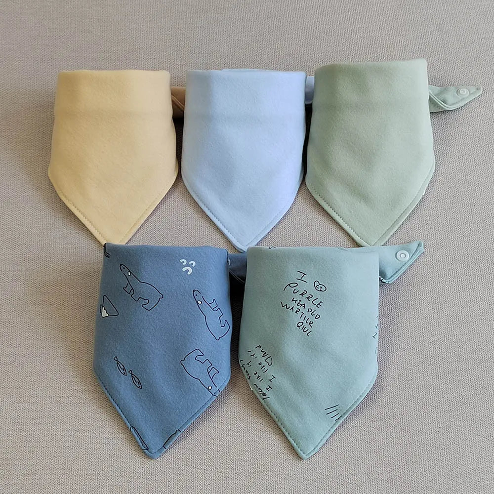 Cotton Triangle Baby Bibs - Kindle Kids ABC - view 13