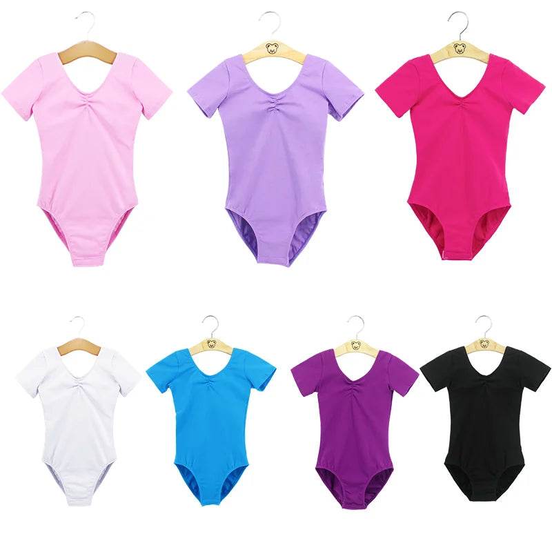 Cotton Girls Ballet Leotard - Kindle Kids ABC