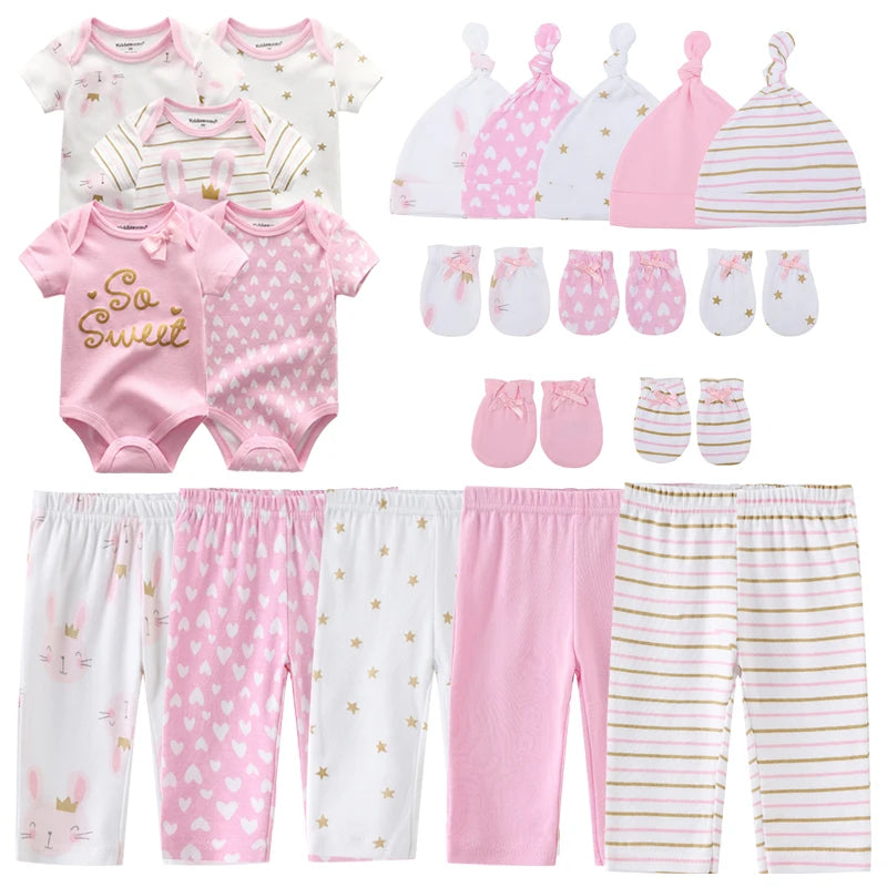 Unisex Newborn Baby Cotton Clothing Set - Kindle Kids ABC - view 10