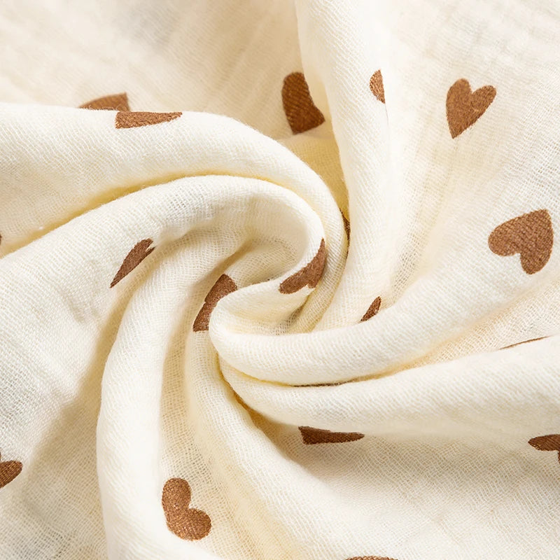 2-Layer Cotton Muslin Baby Swaddle Blanket - Kindle Kids ABC - view 5