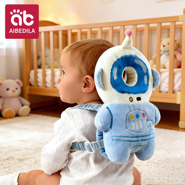 Baby Head Protector Pillow – Cartoon Anti-Fall Cushion | 6M–2Y - photo 1