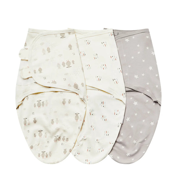 Cotton Baby Swaddle Wrap Set - Kindle Kids ABC