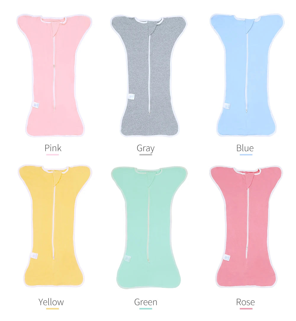 Cotton Zipper Baby Swaddle Wrap - Kindle Kids ABC - view 2