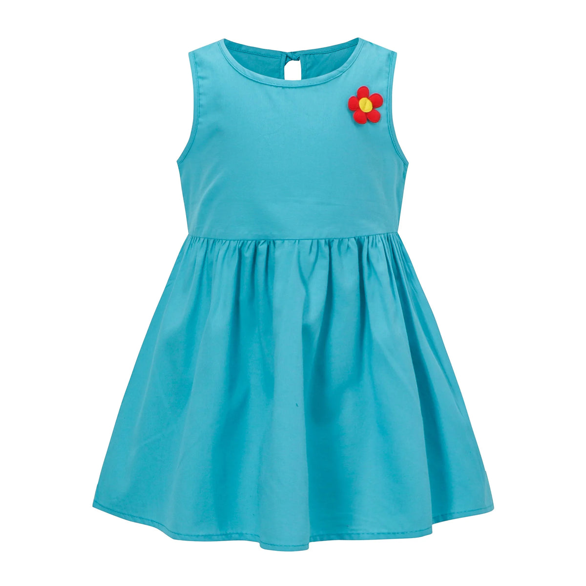 Girls Sleeveless Floral Print Sundress - photo 6