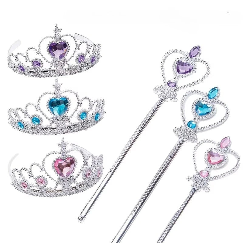 Princess Tiara, Crown & Wand Set - Kindle Kids ABC