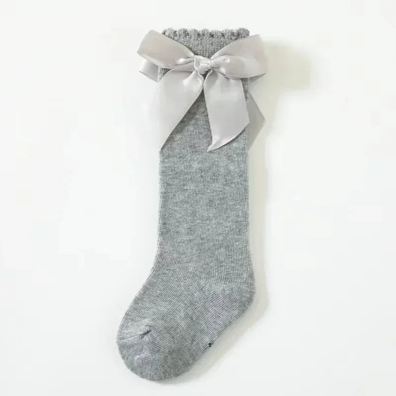 Red Bow Knee-High Baby Socks - Kindle Kids ABC - view 8