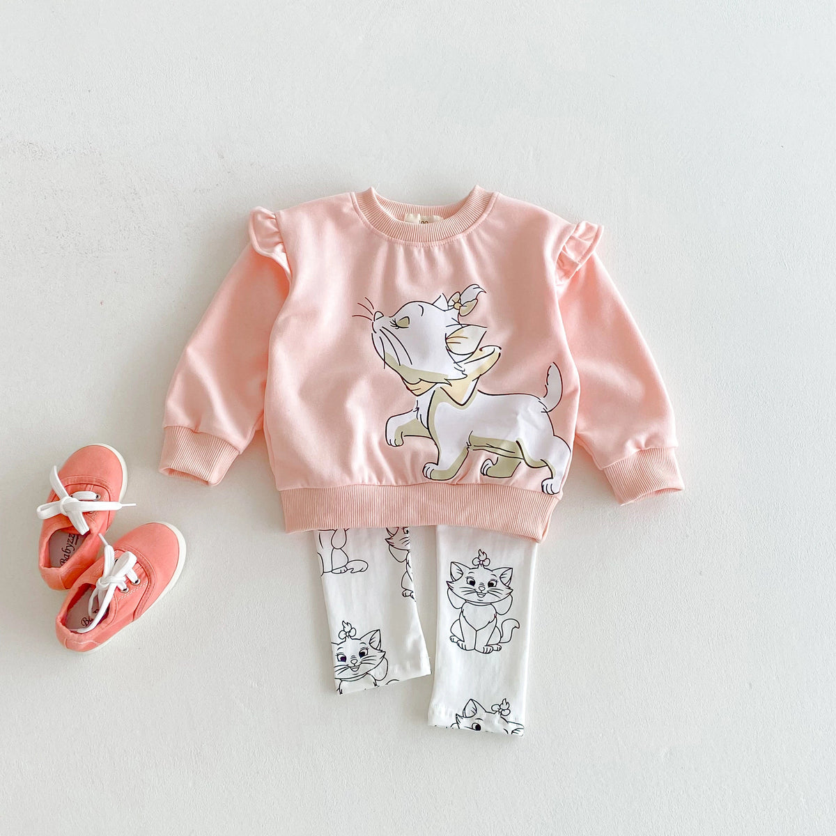 Girls Disney Princess Sweatshirt & Legging Set – 2-Piece | 80–140cm - photo 3