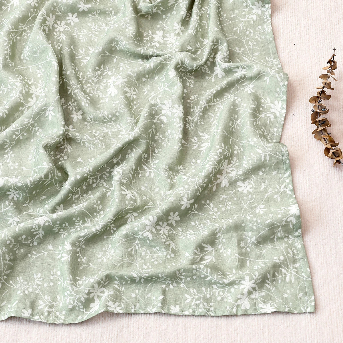 Bamboo Cotton Muslin Baby Swaddle Blanket - Kindle Kids ABC - view 12