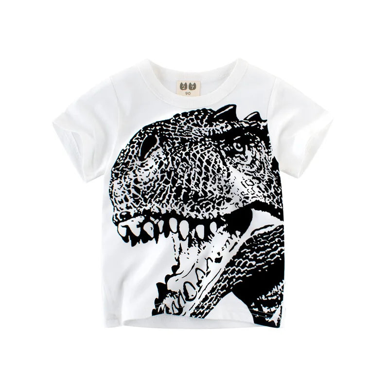 Kids' Korean-Style Striped T-Shirt – Short-Sleeve Cotton Tee | 2–9Y - photo 14