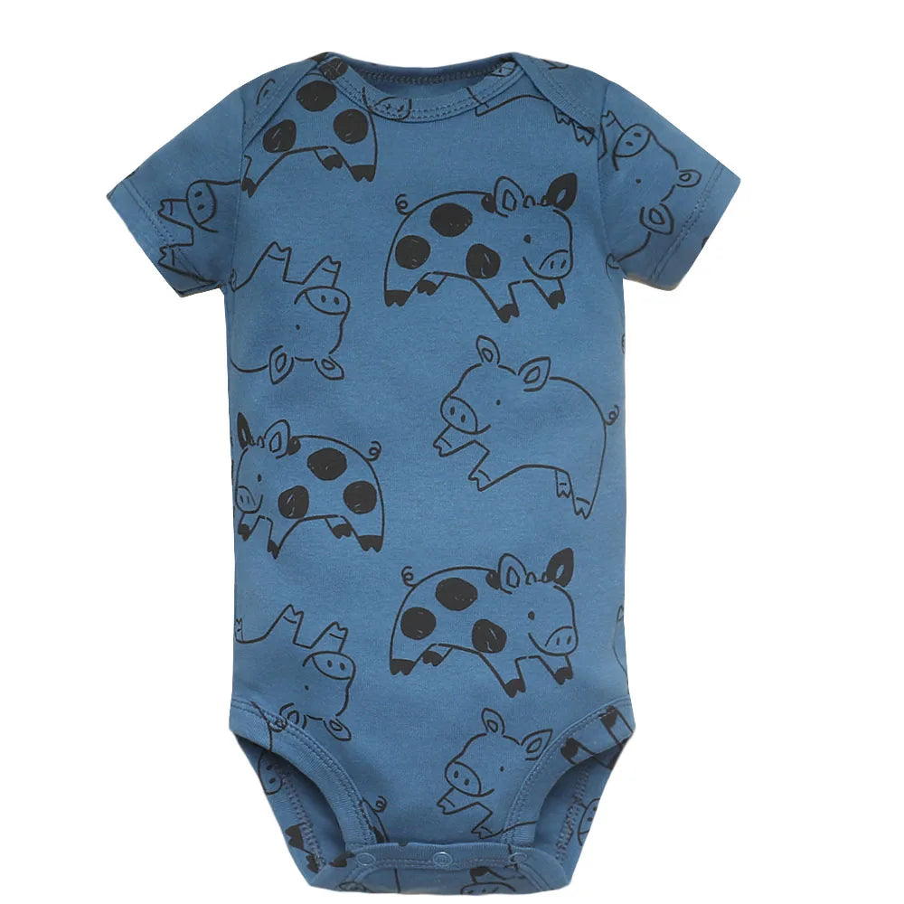 Baby 5-Pack Cotton Bodysuits - Kindle Kids ABC - view 2