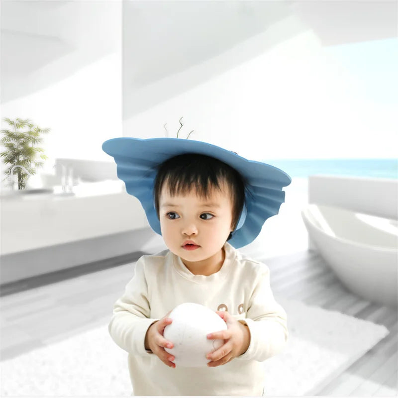 Baby Shampoo Shower Cap – Adjustable Ear Protection | 0–6Y - photo 3