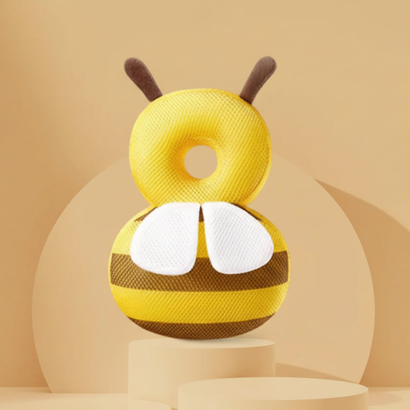 Baby Anti-Fall Head & Back Protector Pillow – Cute Animal Design