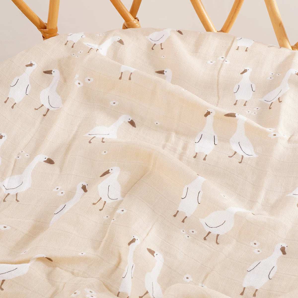 Bamboo Cotton Muslin Baby Swaddle Blanket - Kindle Kids ABC - view 18
