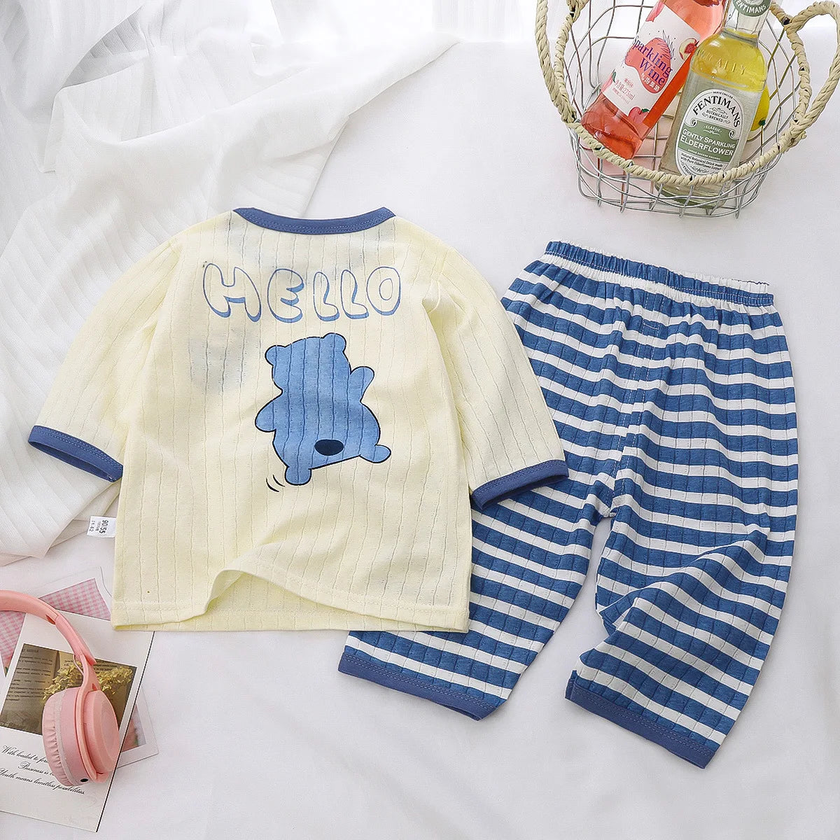 Kids' Cotton Pyjama Set - Kindle Kids ABC