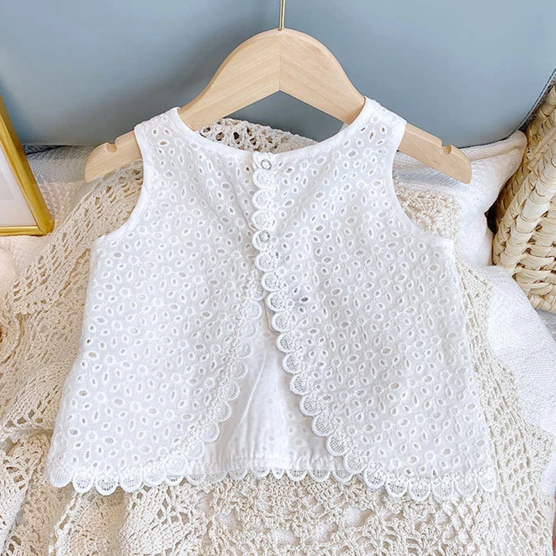 Girls' Lace Tank & Shorts Set - Kindle Kids ABC