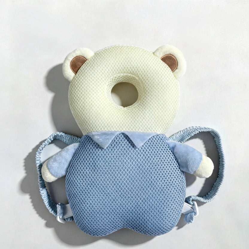 Baby Anti-Fall Head & Back Protector Pillow – Cute Animal Design