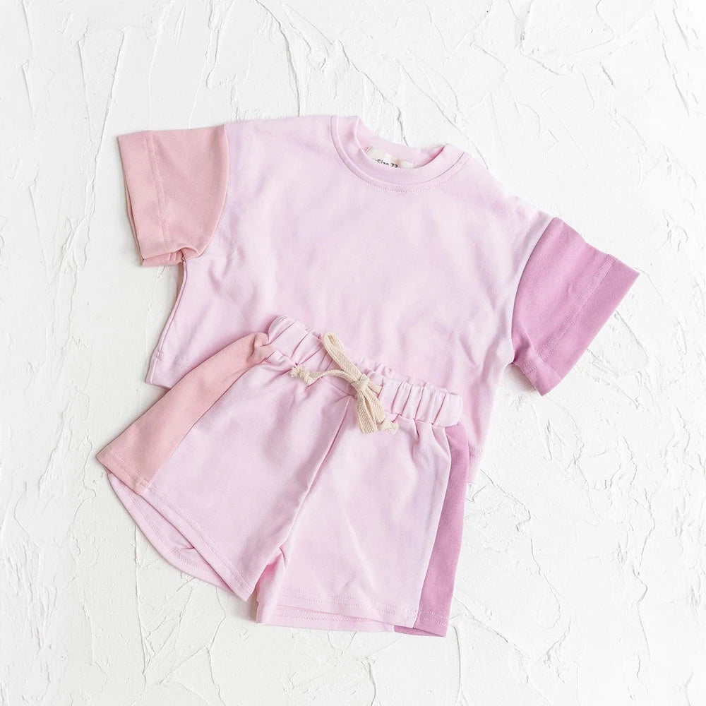 Baby & Toddler Cotton Tee & Shorts Set 0-4Y - photo 3