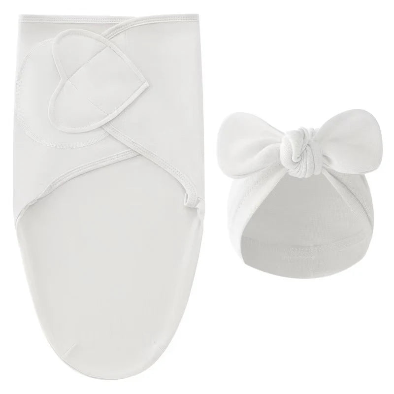 Cotton Baby Swaddle Wrap & Hat Set - Kindle Kids ABC - view 9