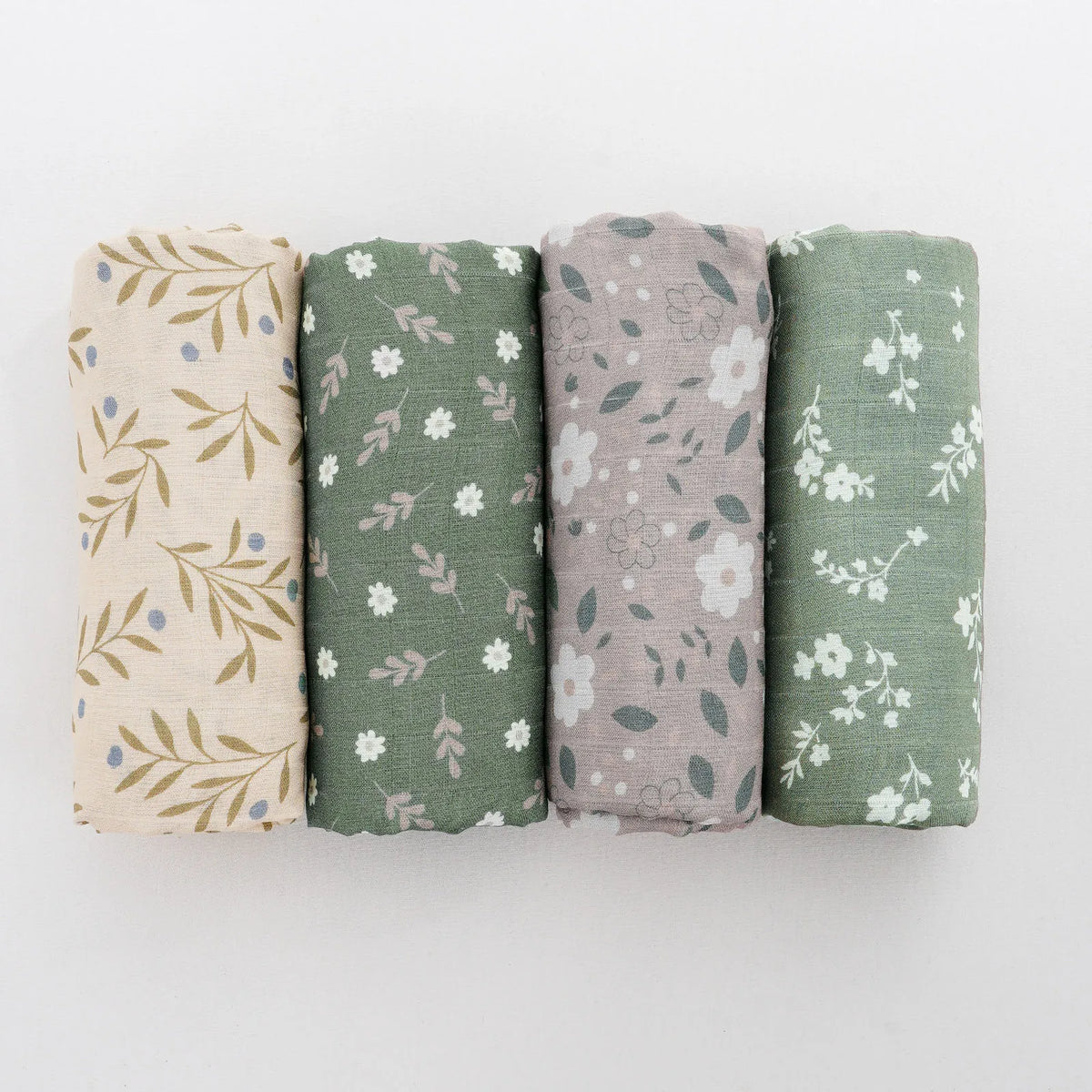 Cotton Muslin Baby Swaddle & Bath Towel Set - Kindle Kids ABC - view 3