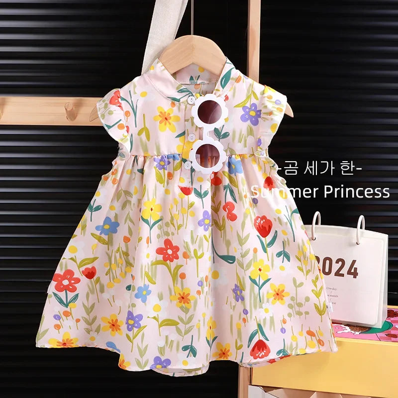 Girls' Beach Dress A-Line - Kindle Kids ABC