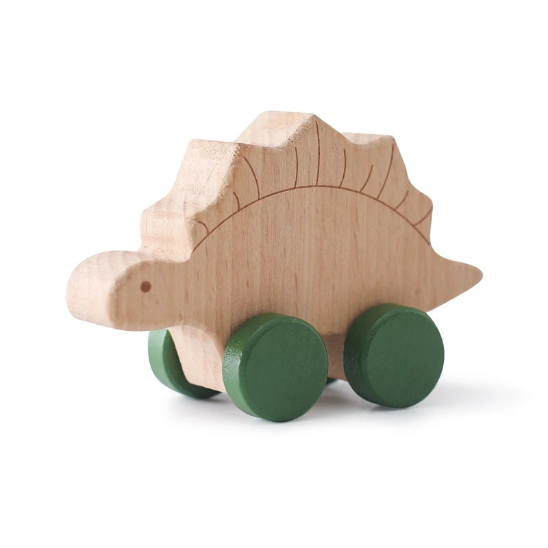 Wooden Beech Push Toy — Dinosaurs & Vehicles | 1-4Y - photo 11