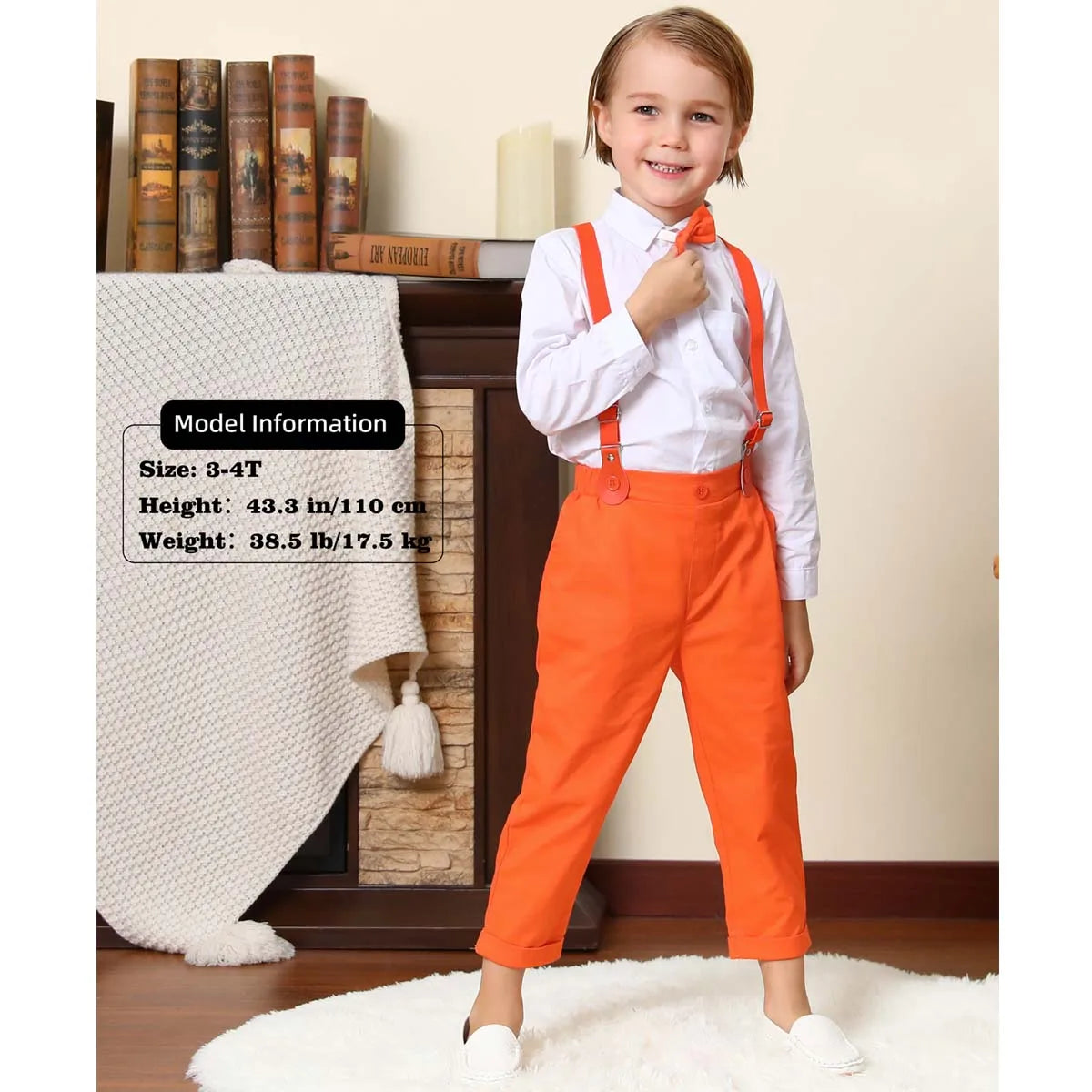 Baby Boys' Formal Suspender Outfit Set - Kindle Kids ABC - view 2