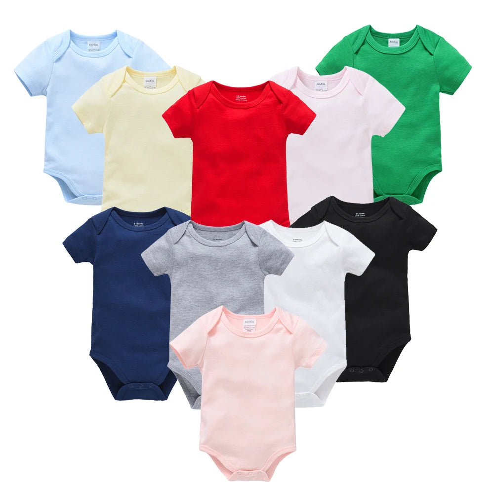 Cotton Baby Bodysuit Multipack - Kindle Kids ABC