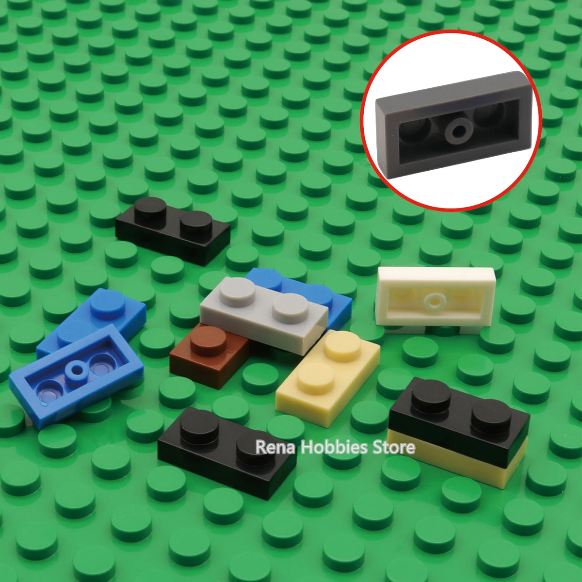 200-piece thin building block plates set - photo 2