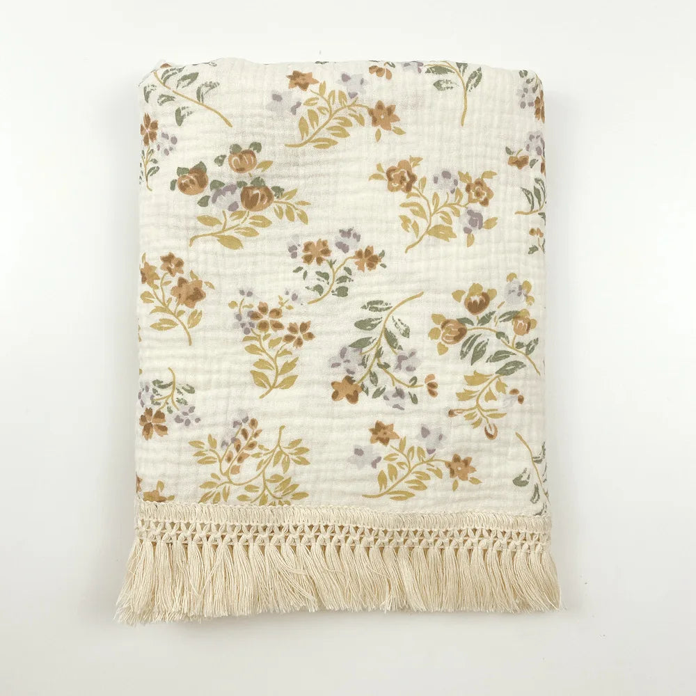 Cotton Muslin Baby Swaddle Blanket - Kindle Kids ABC - view 9