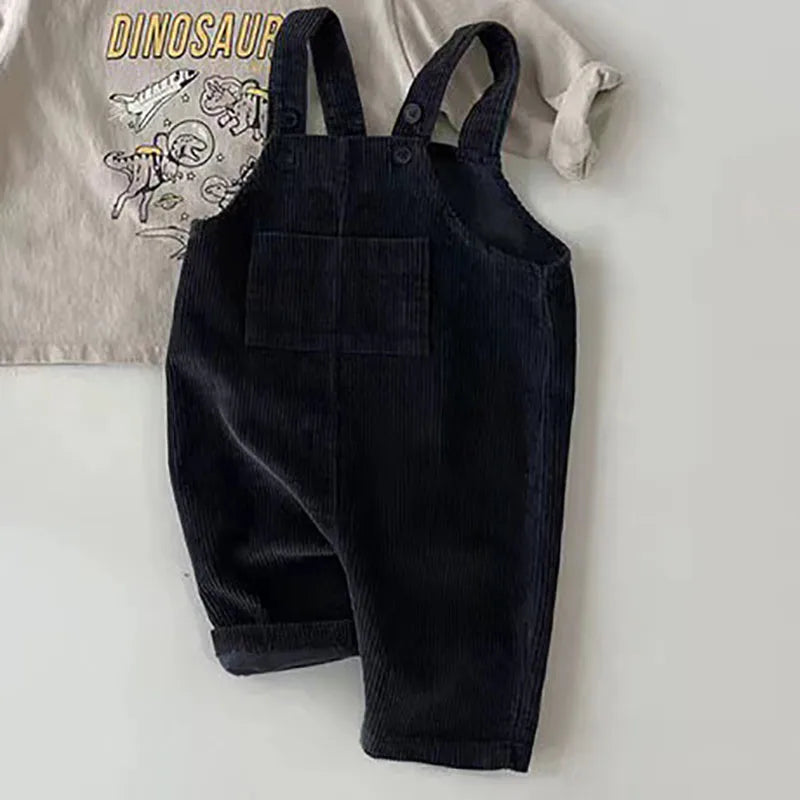 Corduroy Cotton Baby Overalls - Kindle Kids ABC - view 7