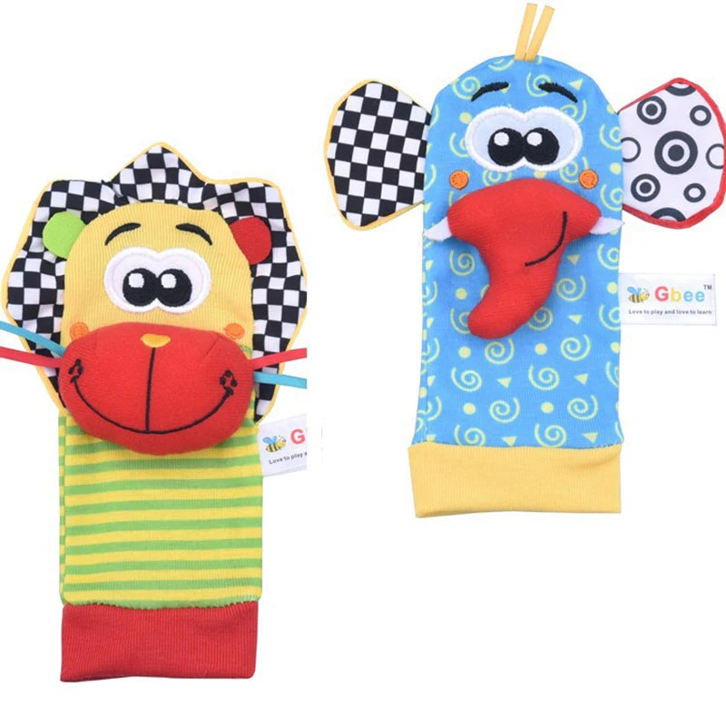 baby-wrist-rattles-socks-sensory-discovery-kindlekidsabc