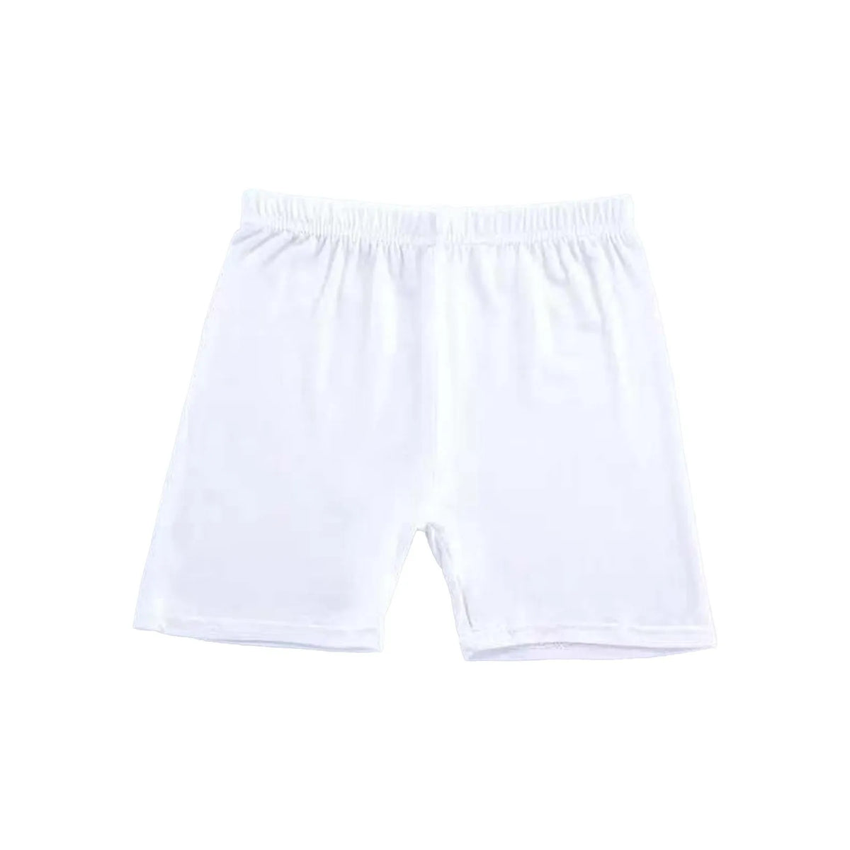 Girls cotton safety shorts under skirt