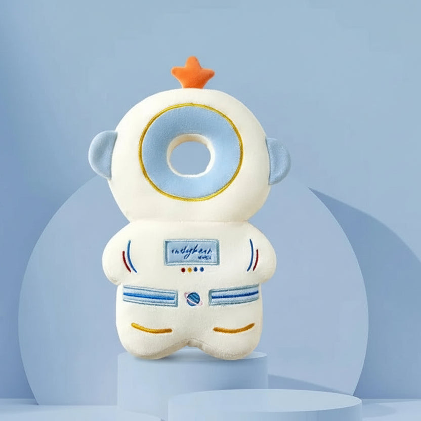 Baby Anti-Fall Head & Back Protector Pillow – Cute Animal Design