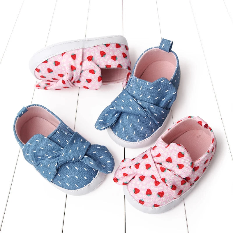 Baby Soft Sole Slip-On Shoes – Cotton, Non-Slip, 0–18 Months - photo 2