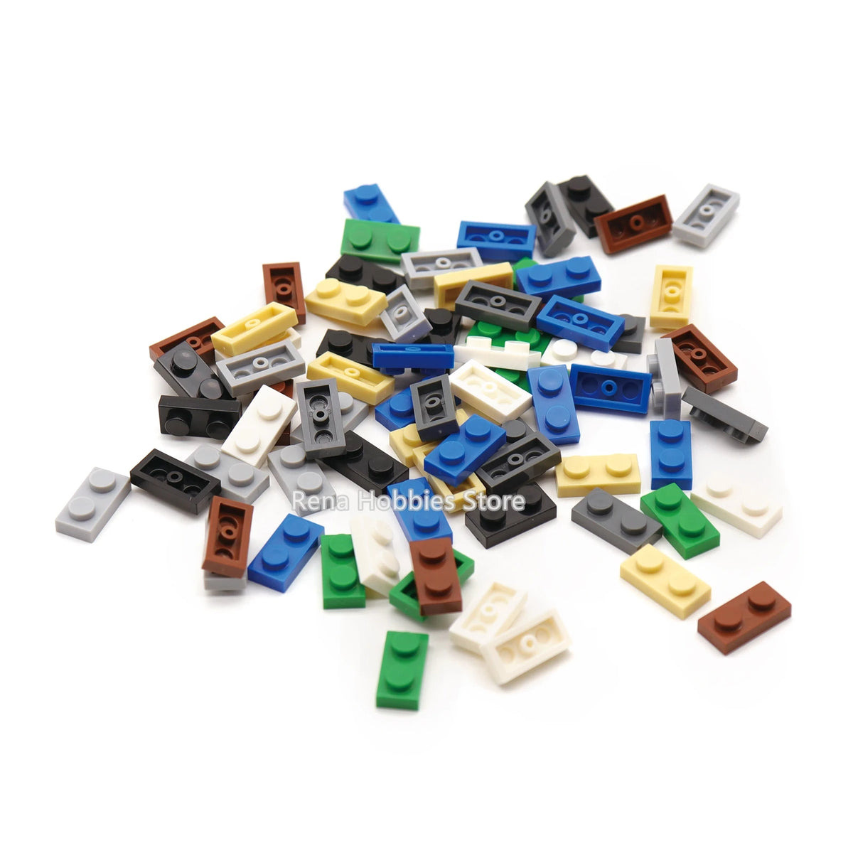 200-piece thin building block plates set - photo 5