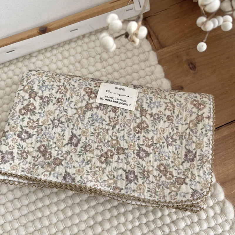Floral Cotton Muslin Baby Swaddle Blanket - Kindle Kids ABC - view 19