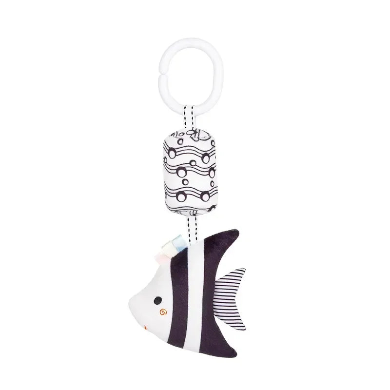 Baby Crib Hanging Bell - Plush Rattle Sensory Toy - photo 13
