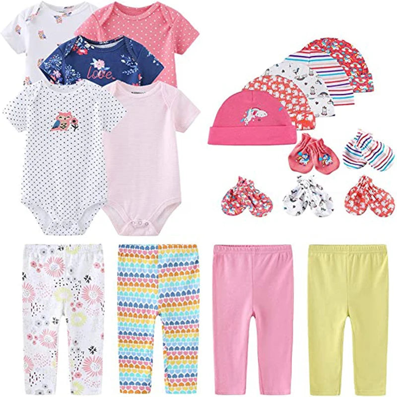 Unisex Newborn Baby Cotton Clothing Set - Kindle Kids ABC - view 7