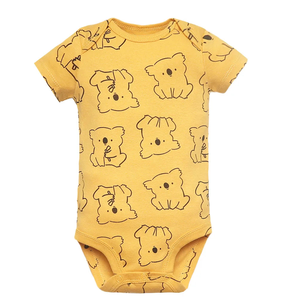 Baby 5-Pack Cotton Bodysuits - Kindle Kids ABC - view 4