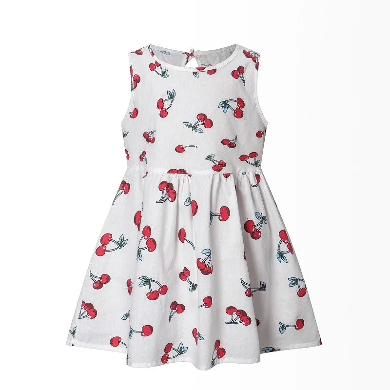 Girls Sleeveless Floral Print Sundress - photo 11