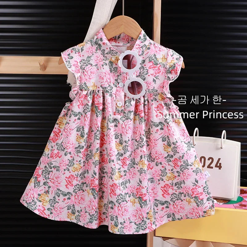 Girls' Beach Dress A-Line - Kindle Kids ABC