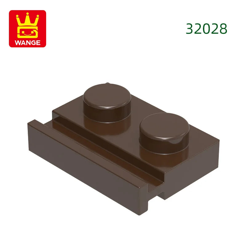224-piece building block plate set MOC slide bricks for kids creative builds