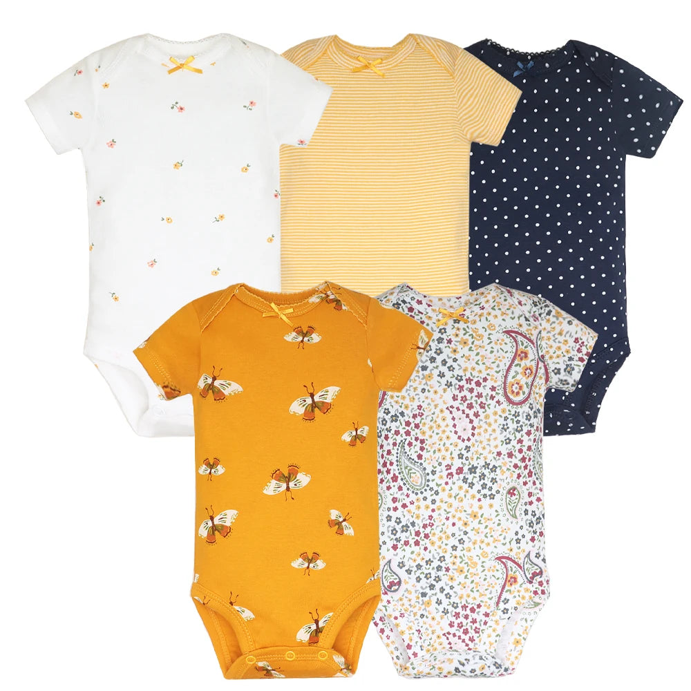 Baby 5-Pack Cotton Bodysuits - Kindle Kids ABC - view 21