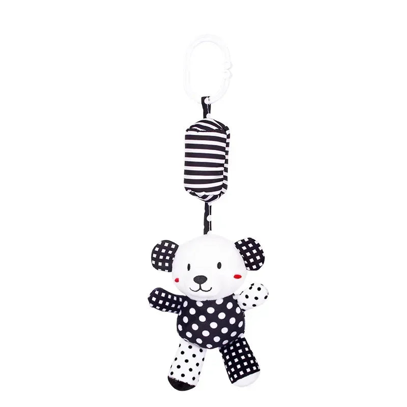 Baby Crib Hanging Bell - Plush Rattle Sensory Toy - photo 14