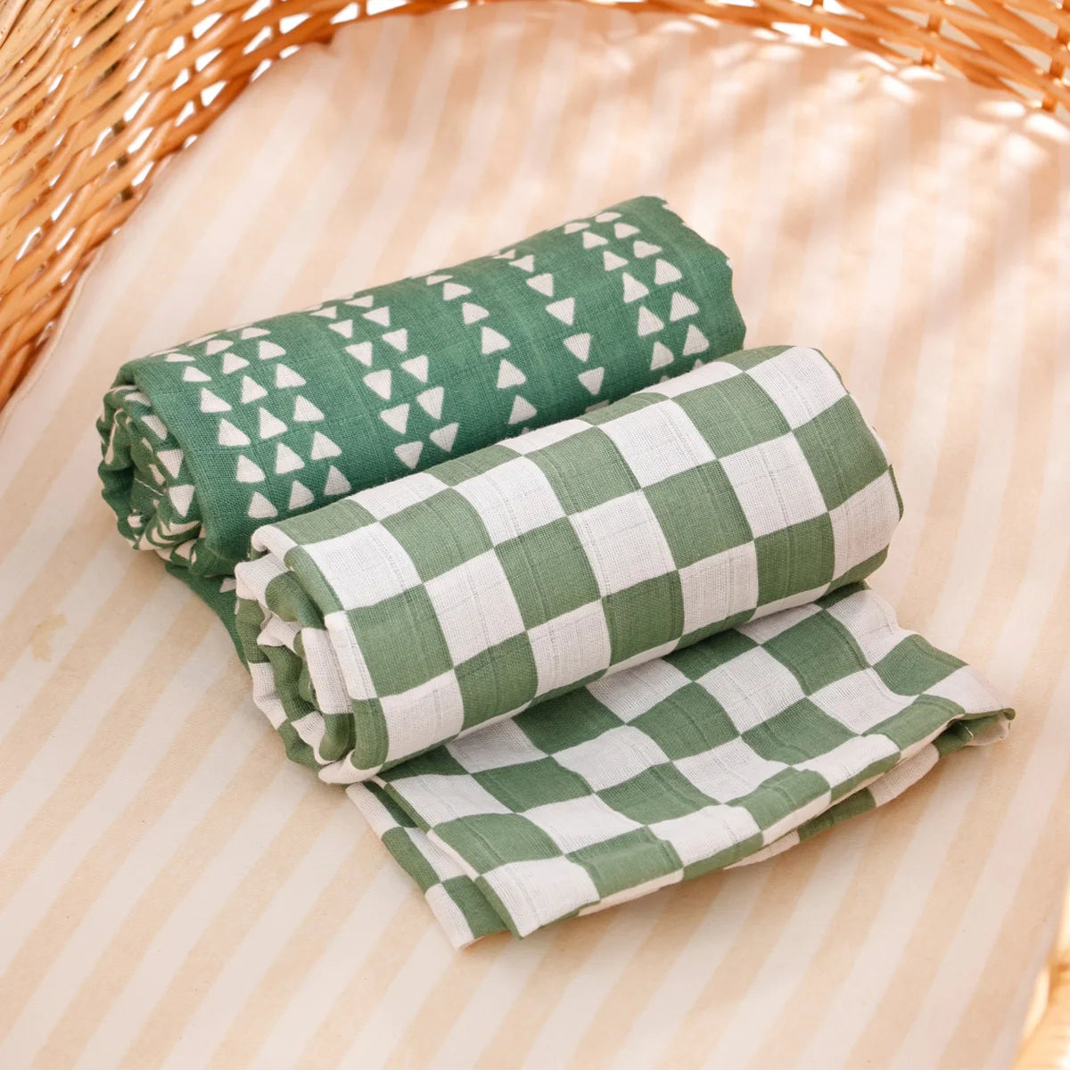 Cotton Muslin Baby Swaddle Blanket - Kindle Kids ABC - view 20