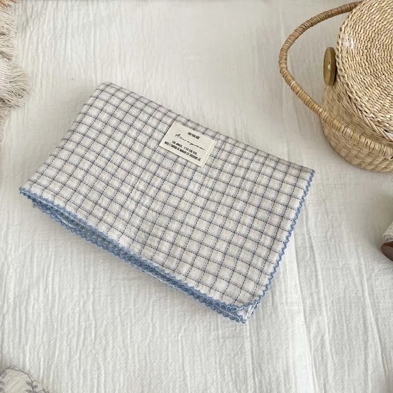 Floral Cotton Muslin Baby Swaddle Blanket - Kindle Kids ABC - view 6