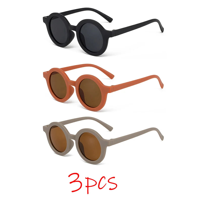 Kids Round-Frame Sunglasses - UV Sun Protection 1-7y - photo 23