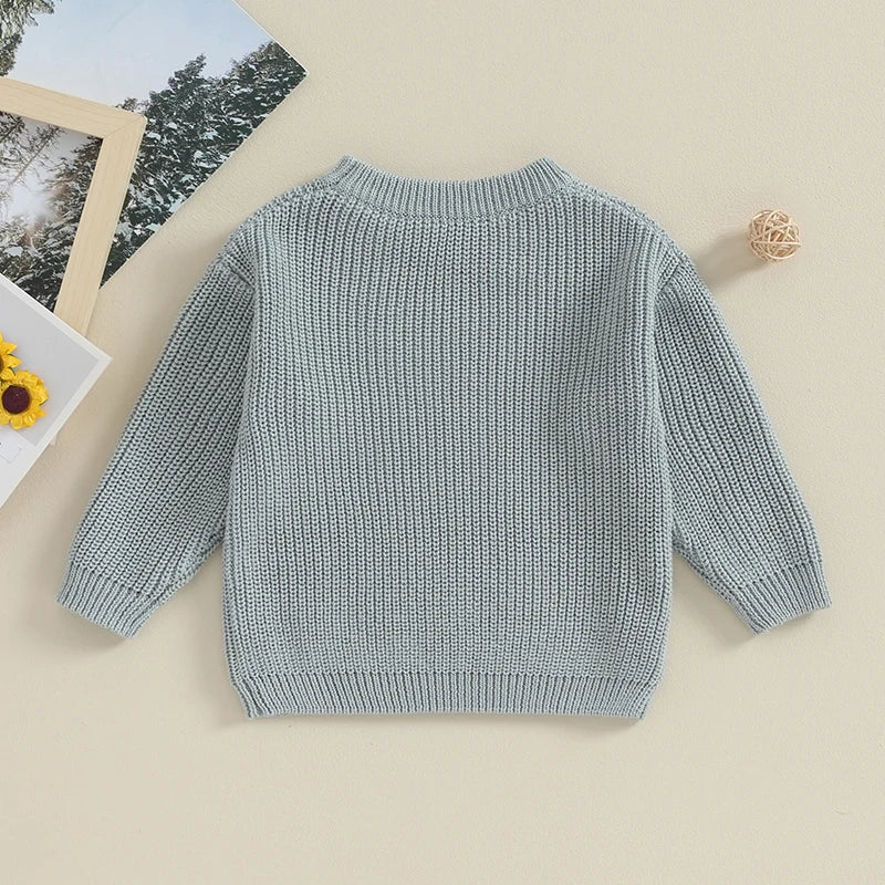 Knit Cotton Baby Sweater - Kindle Kids ABC - view 6